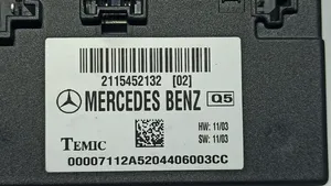 Mercedes-Benz E W211 Altre centraline/moduli 