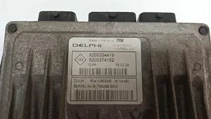 Renault Megane II Unité de commande, module ECU de moteur 8200334419