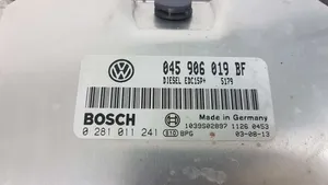 Volkswagen Polo IV 9N3 Unité de commande, module ECU de moteur 0281011241