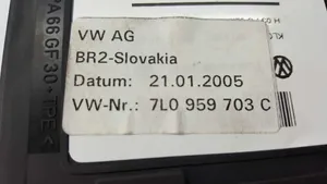 Volkswagen Touareg I Galinis varikliukas langų pakėlėjo 