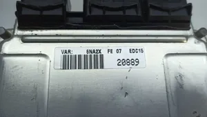 Citroen Xsara Picasso Unité de commande, module ECU de moteur 0281010996