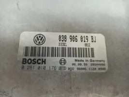 Volkswagen PASSAT B5 Moottorin ohjainlaite/moduuli (käytetyt) 0281010176