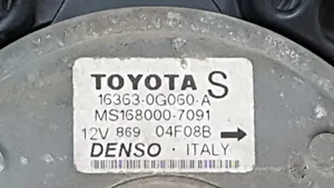 Toyota Corolla E120 E130 Elektrinis radiatorių ventiliatorius 163630G060A