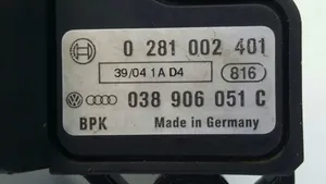 Audi A3 S3 8P Ilmanpaineanturi 0281002401