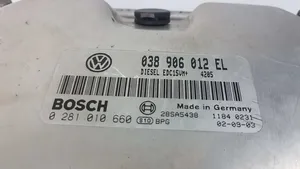 Volkswagen Polo IV 9N3 Unité de commande, module ECU de moteur 0281010660