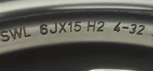 Peugeot 208 R 14 metāla disks (-i) 