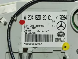 Mercedes-Benz C W204 Innenraumbeleuchtung vorne 