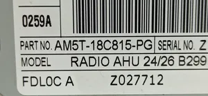 Ford Fiesta GPS-navigaation ohjainlaite/moduuli AM5T-18C815-PG