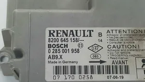 Renault Clio III Module de contrôle airbag 0285001958