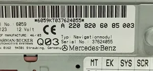 Mercedes-Benz S W220 Navigaatioyksikkö CD/DVD-soitin A2208703589