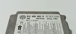 Volkswagen Golf V Centralina/modulo airbag 5WK43412