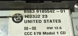 BMW X5 E70 Unité / module navigation GPS 65129119848
