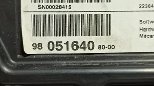 Citroen C-Elysée Compteur de vitesse tableau de bord 9809616680