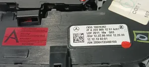 Mercedes-Benz S W222 Interruttore di controllo del sedile A22290512519J01