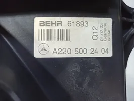 Mercedes-Benz S W220 Jäähdyttimen jäähdytinpuhallin A2205002404