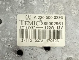 Mercedes-Benz S W220 Jäähdyttimen jäähdytinpuhallin A2205002404