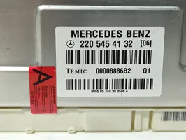 Mercedes-Benz S W220 Jousituksen ohjainlaite/moduuli 2205454132