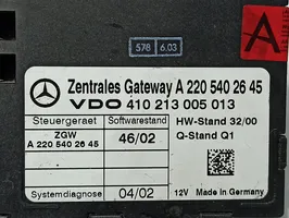 Mercedes-Benz S W220 Altre centraline/moduli A1695406945