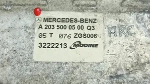 Mercedes-Benz C W203 Refroidisseur intermédiaire 