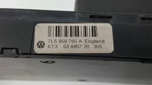 Volkswagen Touareg I Seat control switch 