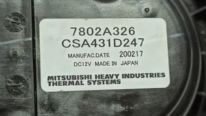 Mitsubishi ASX Ventola riscaldamento/ventilatore abitacolo CSA431D247