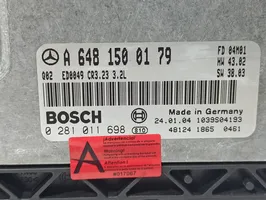 Mercedes-Benz E W211 Блок управления двигателем ECU A648150017980