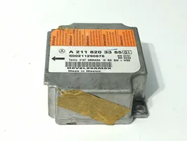 Mercedes-Benz E W211 Airbag control unit/module A2118205785