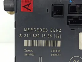 Mercedes-Benz E W211 Citu veidu vadības bloki / moduļi A2118701126