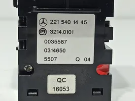 Mercedes-Benz S W221 Rankinio atleidimo rankenėlė 2215401445