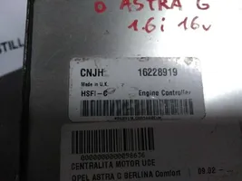 Opel Astra G Sterownik / Moduł ECU 16228919