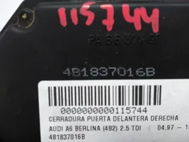Audi A6 S6 C5 4B Etuoven lukko 4B1837016B