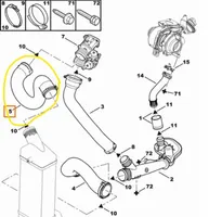Citroen C4 Grand Picasso Tuyau graissage turbo 382AV