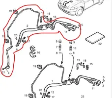 Opel Zafira A Autres pièces de clim 6850534