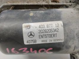 Mercedes-Benz C W202 Tringlerie et moteur d'essuie-glace avant 2028205342