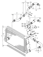 Volkswagen Jetta V Turbolader Ölleitung Ölschlauch 1K0145762P