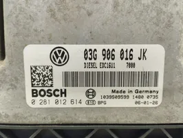 Volkswagen Jetta V Variklio valdymo blokas 0281012614