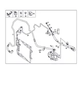 Mercedes-Benz Vaneo W414 Sonstiges Einzelteil Klimaanlage A4148300315