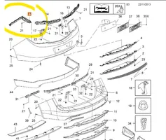 Opel Insignia A Trim molding 13238846