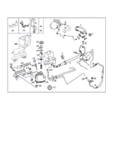 Mercedes-Benz S W220 Power steering hose/pipe/line A2204665381