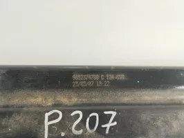 Peugeot 207 Traversa del paraurti posteriore 9652374780