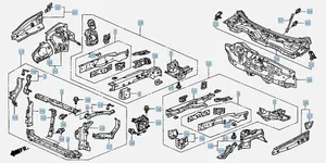 Honda CR-V Części i elementy montażowe 04602S9AA00ZZ