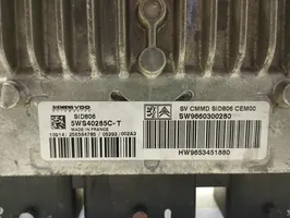 Citroen C2 Блок управления двигателя 9660300280