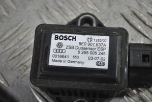 Audi A4 S4 B6 8E 8H Capteur de vitesse de lacet d'accélération ESP 8E0907637A