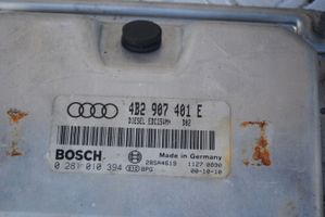 Audi A6 S6 C5 4B Moottorin ohjainlaite/moduuli 4B2907401E