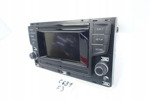 Volkswagen Golf Sportsvan Monitor / wyświetlacz / ekran 510035867C WYŚWIETLACZ EK