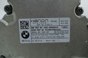 BMW iX3 G08 Ilmastointilaitteen kompressorin pumppu (A/C) SPRĘŻARKA KOMPRESOR KLIMA