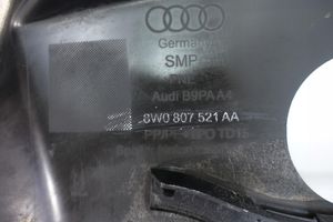 Audi A4 S4 B9 8W Modanatura della barra di rivestimento del paraurti anteriore 