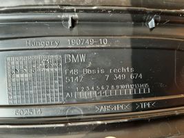 BMW X1 F48 F49 Copertura del rivestimento del sottoporta anteriore 