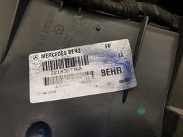 Mercedes-Benz S W221 Ilmastointi-lämmityslaitteen ohjausjärjestelmä 2218307760