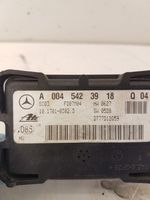 Mercedes-Benz S W221 ESP (stabilumo sistemos) daviklis (išilginio pagreičio daviklis) 0045423918